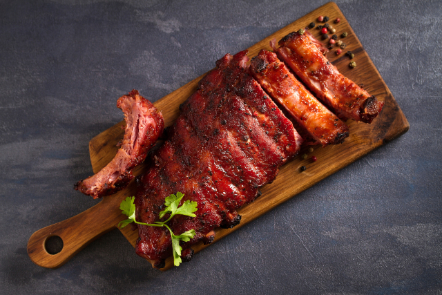 Slow cooked meat